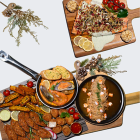 Santa's Catch A Feast Platter