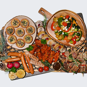 Santa's Roast A Feast Platter