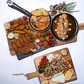 Santa's Catch A Feast Platter